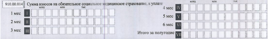 СНР форма 910 новая